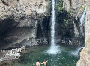 Tamarnique Waterfalls in El Salvador