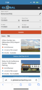 Hilton Garden Inn at Edmonton Airport Global Airport Parking