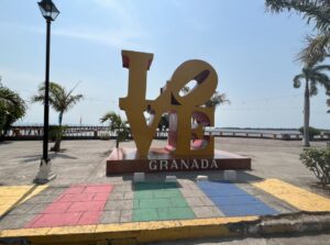 Granada Town by Lake Nicaragua