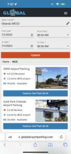 Omni Parking Orlando Airport Global Airport Parking