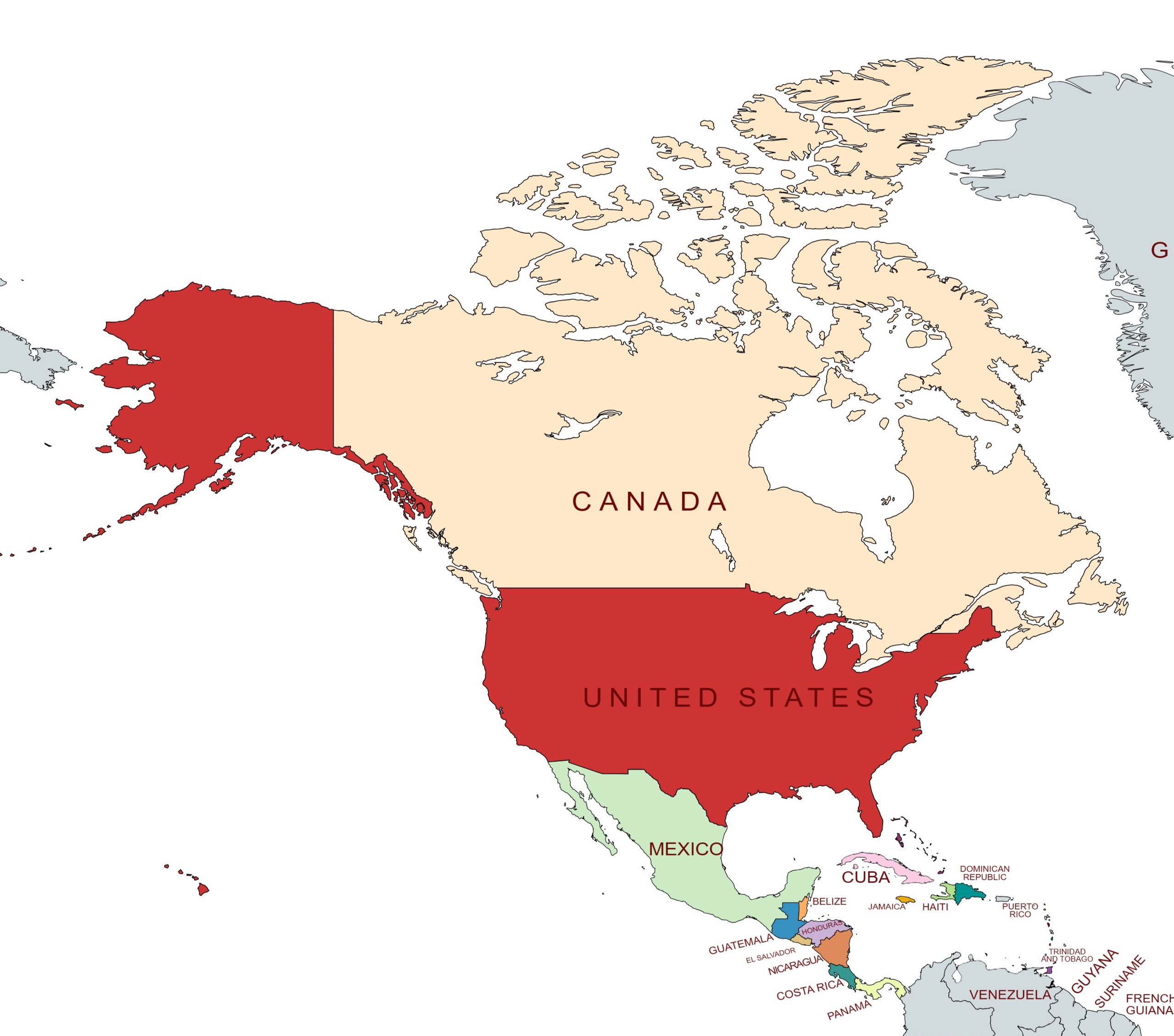 Read more about the article List of Countries in North America