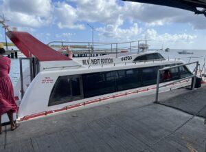 Ferry from Nevis Island to St.Kitts Island