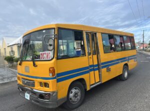 Yellow Buses in Barbados